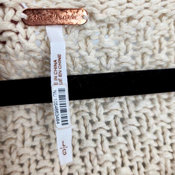 Free People Beige Cable Knit Sweater - Picture 2 of 5